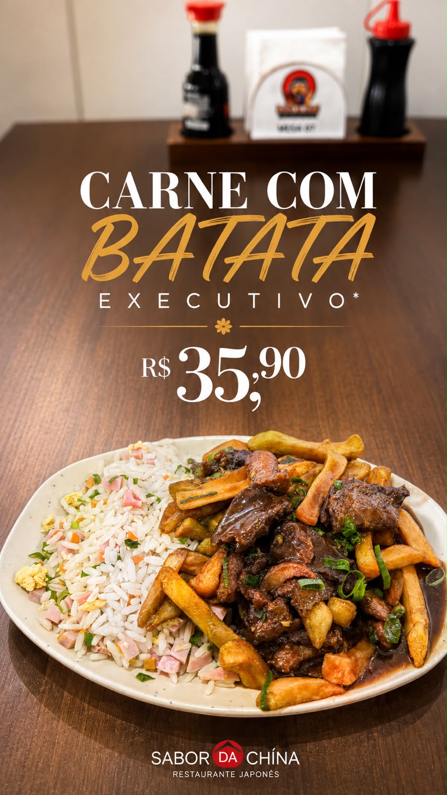 Executivo Carne com Batata